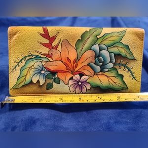 Anuschka Tri fold wallet